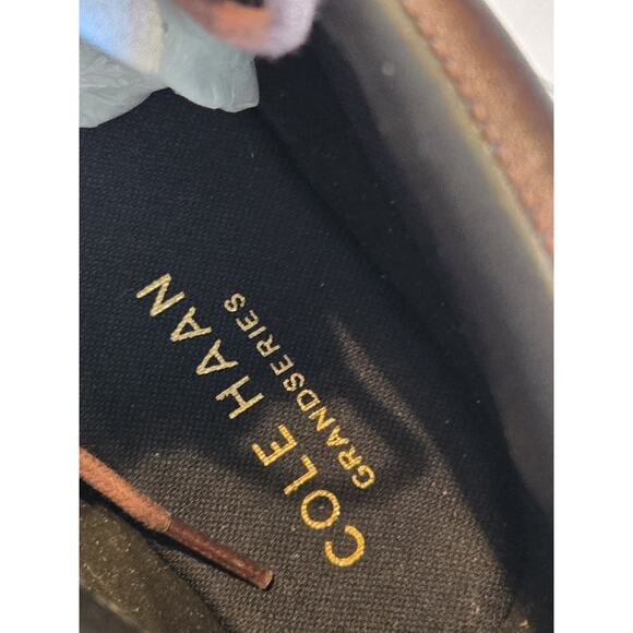 Cole Haan Grand+ Pro Rally Chukka Boots Men's Brown Leather Sneakers | 12 NWOT - Picture 10 of 12